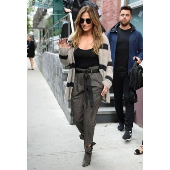 Brunello Cucinelli Cardigan Striped Metallic Striped Knit Sweater  XS - Picture 5 of 12